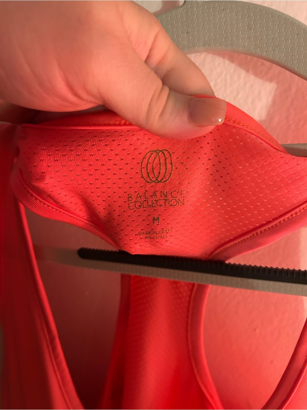 ⭐️Balance Collection Neon Coral Racerback Tank - Picture 2 of 3